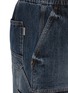  - JUUN.J - Medium Wash Multi-Pocket Denim Shorts