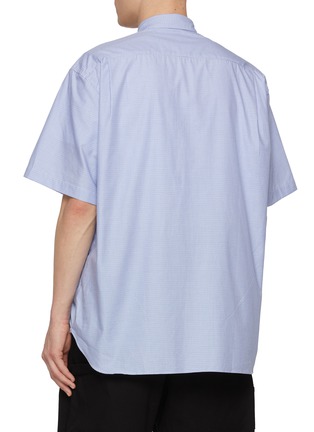 背面 - 点击放大 - COMME DES GARÇONS HOMME - 拼接纯棉衬衫
