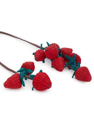 细节 - 点击放大 - SENSI STUDIO - Strawberries Bag Charm