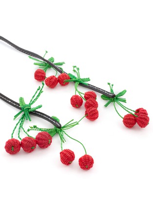 细节 - 点击放大 - SENSI STUDIO - Cherries Bag Charm