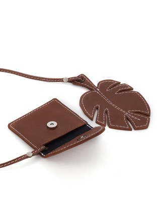 细节 - 点击放大 - SENSI STUDIO - Leather Leaf Bag Charm