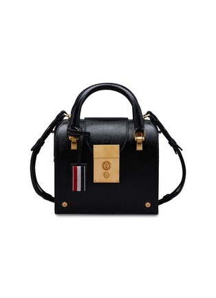 首图 - 点击放大 - THOM BROWNE - Mini Mrs. Thom Pebble Grain Leather Handbag