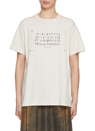 首图 - 点击放大 - MAISON MARGIELA - 纯棉 LOGO T 恤