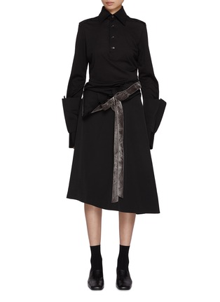 首图 - 点击放大 - MAISON MARGIELA - POLO 领连衣裙