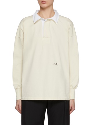 首图 - 点击放大 - MAISON MARGIELA - 撞色 POLO 衫