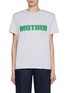 首图 - 点击放大 - BETTTER - Mother Padded Shoulder Cotton T-shirt