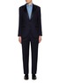 首图 - 点击放大 - BRUNELLO CUCINELLI - Peak Lapel Single Breasted Silk Wool Mohair Tuxedo Suit