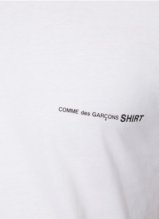  - COMME DES GARÇONS SHIRT - LOGO 圆领 T 恤