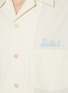  - SOLID HOMME - LOGO 刺绣纯棉衬衫