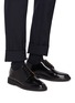 模特儿示范图 - 点击放大 - THOM BROWNE - Polished Leather Uniform Shoes