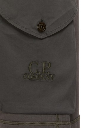  - C.P. COMPANY - 系带拼接工装短裤