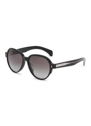 首图 - 点击放大 - MONCLER EYEWEAR - Acetate Round Pilot Sunglasses