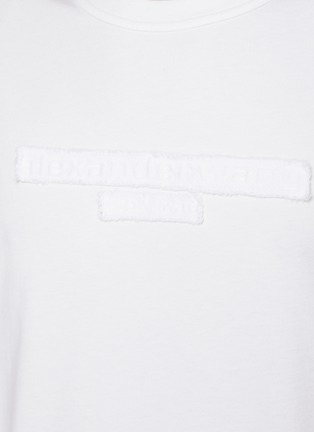  - ALEXANDERWANG - LOGO 贴花长袖 T 恤