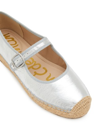 细节 - 点击放大 - SAM EDELMAN - Mackie Leather Mary Jane Espadrilles