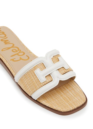 细节 - 点击放大 - SAM EDELMAN - Irina Leather Slide Sandals