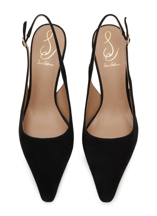 细节 - 点击放大 - SAM EDELMAN - Bianka 60 Suede Slingbacks Pumps