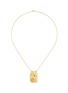 细节 - 点击放大 - MARIE LICHTENBERG - Love You Diamond 18K Gold Scapular Chain Necklace