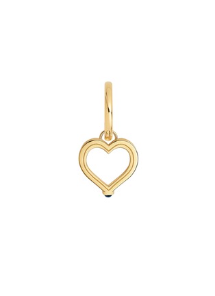 细节 - 点击放大 - MARIE LICHTENBERG - Baby Charm Heart 18K Gold Single Earring