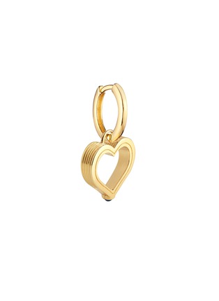 首图 - 点击放大 - MARIE LICHTENBERG - Baby Charm Heart 18K Gold Single Earring