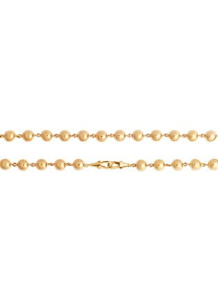 细节 - 点击放大 - MARIE LICHTENBERG - Grain d'Or 14K Gold Chain Necklace