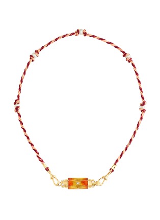 首图 - 点击放大 - MARIE LICHTENBERG - Orange Diamond 14K Gold Baby Locket Choker