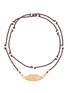 首图 - 点击放大 - MARIE LICHTENBERG - No Risk No Glory Diamond 18K Gold Locket Choker