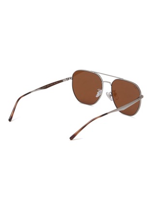 模特儿示范图 - 点击放大 - RAY-BAN - Metal Aviator Sunglasses