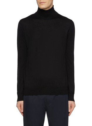 首图 - 点击放大 - ZEGNA - Turtleneck Cashmere Silk Sweater