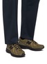 模特儿示范图 - 点击放大 - NEW BALANCE - 1906R Low Top Men's Sneakers