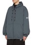 细节 - 点击放大 - BALENCIAGA - X UNDER ARMOUR 双面穿连帽外套