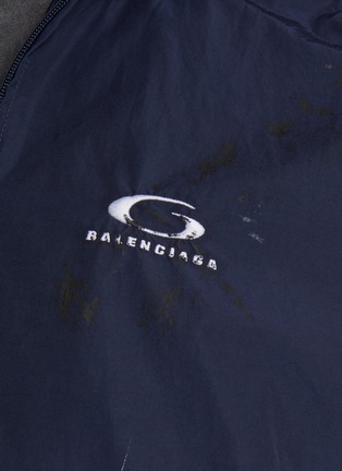  - BALENCIAGA - Paint Splatter Windbreaker Jacket