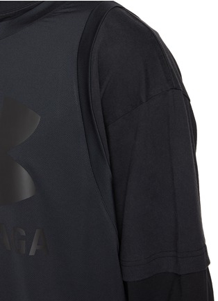  - BALENCIAGA - X UNDER ARMOUR 层次 T 恤