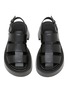 细节 - 点击放大 - JW ANDERSON - Stripe Platformed Leather Sandals