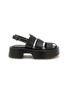 首图 - 点击放大 - JW ANDERSON - Stripe Platformed Leather Sandals