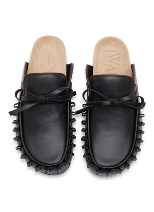 细节 - 点击放大 - JW ANDERSON - Ruffle Leather Loafer Mules