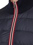  - MONCLER - Puffer Insert Cotton Yarn Cardigan