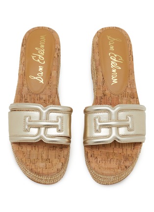 细节 - 点击放大 - SAM EDELMAN - Pauleena 60 Wedge Leather Sandals