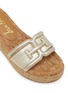 细节 - 点击放大 - SAM EDELMAN - Pauleena 60 Wedge Leather Sandals