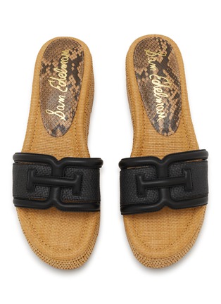 细节 - 点击放大 - SAM EDELMAN - Pauleena 60 Wedge Leather Sandals