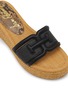 细节 - 点击放大 - SAM EDELMAN - Pauleena 60 Wedge Leather Sandals