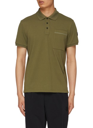 首图 - 点击放大 - MONCLER - 棉质 POLO 衫
