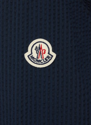  - MONCLER - 拉链泡泡纱夹克