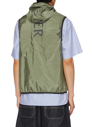 背面 - 点击放大 - MONCLER - 连帽拉链马甲