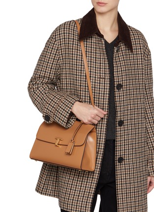 正面 -点击放大 - JOY GRYSON - Tribeca Satchel Leather Crossbody Bag