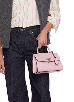 正面 -点击放大 - JOY GRYSON - Mini Tribeca Satchel Leather Bag