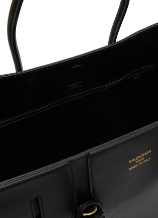细节 - 点击放大 - BALENCIAGA - Small Hampton Leather Tote Bag