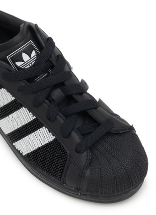 细节 - 点击放大 - ADIDAS - 女款 SUPERSTAR II 珠饰系带运动鞋