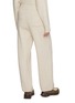 背面 - 点击放大 - CLOVE - Ribbed Cuff Drawstring Cotton Cashmere Blend Pants