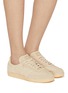 模特儿示范图 - 点击放大 - ADIDAS - Samba OG Low Top Suede Women's Sneakers