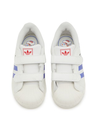 模特儿示范图 - 点击放大 - ADIDAS - Superstar II CF I Velcro Toddlers' Sneakers